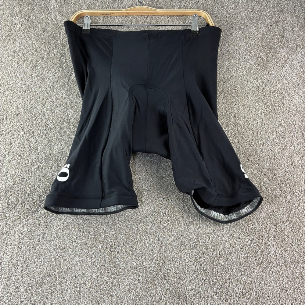 Pearl Izumi Cycling Shorts Mens XL Black Padded Chamois Bike Reflective Logo